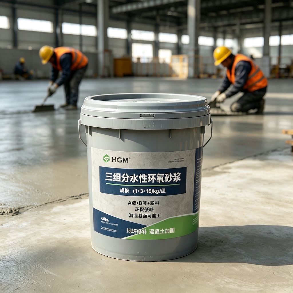 椒江三组份水性环氧砂浆